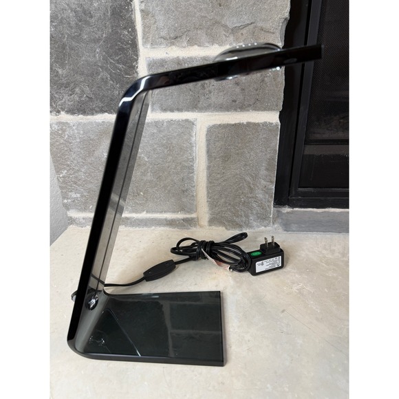 IKEA Kichler Lighting 70775 14.5 Inch LED Desk Lamp Bent smoke glass‎ from IKEA